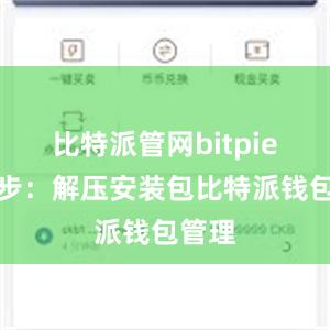 比特派管网bitpie第三步：解压安装包比特派钱包管理